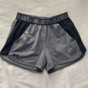 Dark Grey & Black Under Armour Shorts